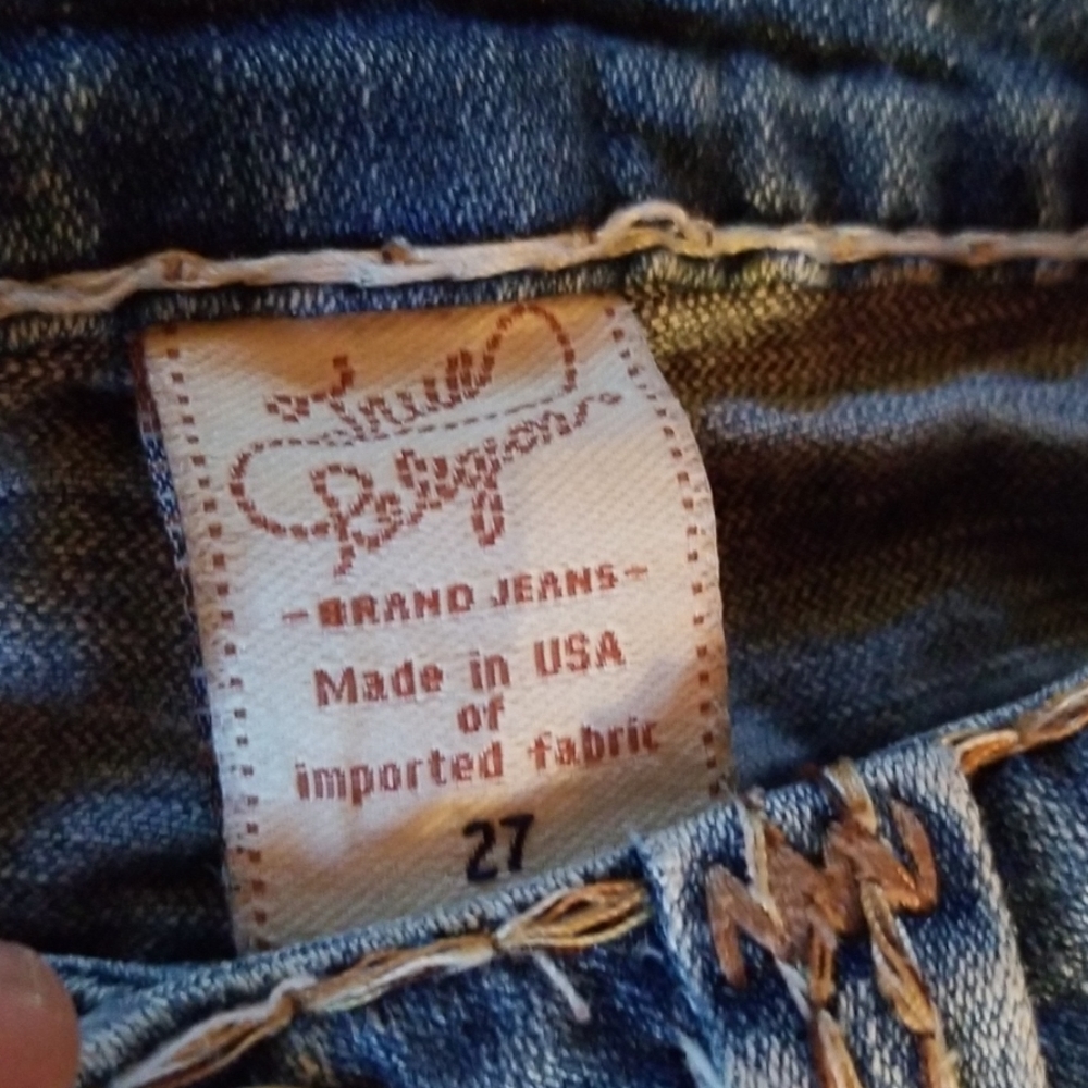 True Religion boot cut women's jeans size 27×31.5 - Picture 6 of 7